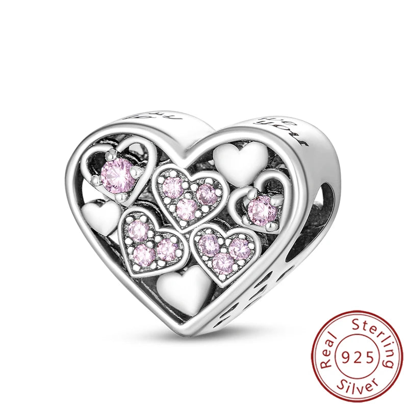 Charms 925 Sterling Silver Luminous Firefly Chameleon Aircraft Luggage Fit Original Bracelet Women Pendant Bead Jewelry Hot Gift