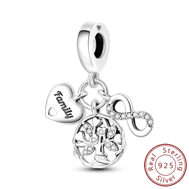 Charms 925 Sterling Silver Luminous Firefly Chameleon Aircraft Luggage Fit Original Bracelet Women Pendant Bead Jewelry Hot Gift