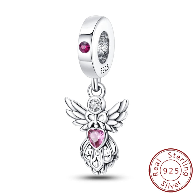 Charms 925 Sterling Silver Luminous Firefly Chameleon Aircraft Luggage Fit Original Bracelet Women Pendant Bead Jewelry Hot Gift
