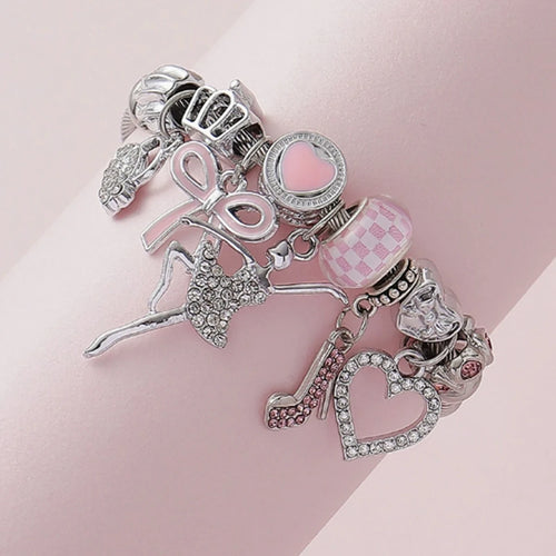 1PC Women's Fashion Trendy Bow Heart Bracelet Jewelry Accessories Suitable for Date, Party, Festival Gifts-50401