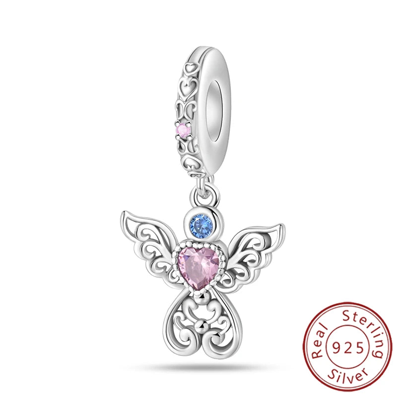 Charms 925 Sterling Silver Luminous Firefly Chameleon Aircraft Luggage Fit Original Bracelet Women Pendant Bead Jewelry Hot Gift