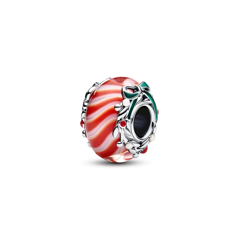 Charms 925 Sterling Silver Colorful Glass Series Pendant Beads Fit Original Bracelet Necklace DIY Women‘s Birthday Jewelry Gift