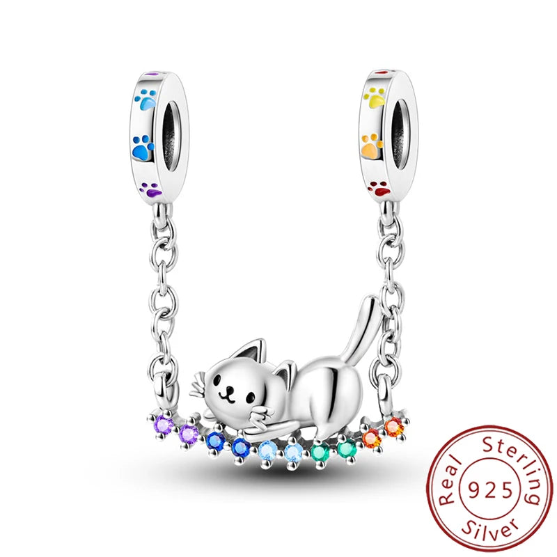 Charms 925 Sterling Silver Luminous Firefly Chameleon Aircraft Luggage Fit Original Bracelet Women Pendant Bead Jewelry Hot Gift