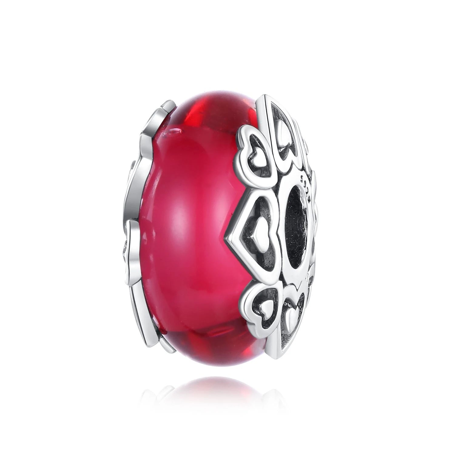 Charms 925 Sterling Silver Colorful Glass Series Pendant Beads Fit Original Bracelet Necklace DIY Women‘s Birthday Jewelry Gift