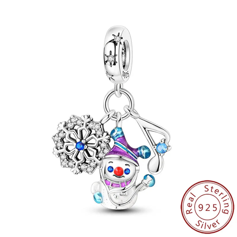 Charms 925 Sterling Silver Luminous Firefly Chameleon Aircraft Luggage Fit Original Bracelet Women Pendant Bead Jewelry Hot Gift