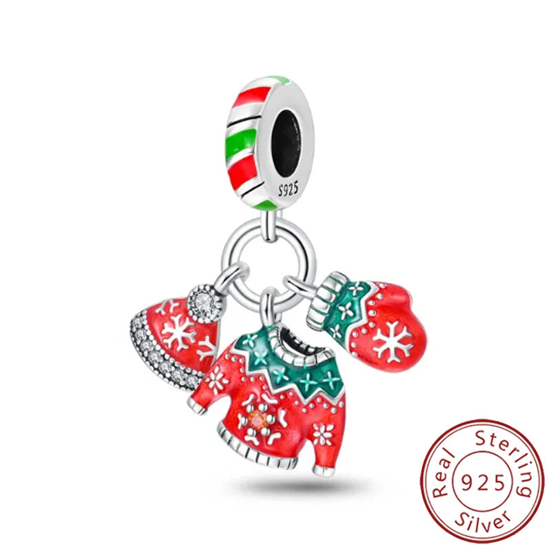 Charms 925 Sterling Silver Luminous Firefly Chameleon Aircraft Luggage Fit Original Bracelet Women Pendant Bead Jewelry Hot Gift